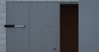 Купить противопожарные ворота под ключ Домодедово, цена от 5915 руб.