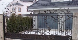 Купить откатные ворота кованые Домодедово, цена от 2827 руб.