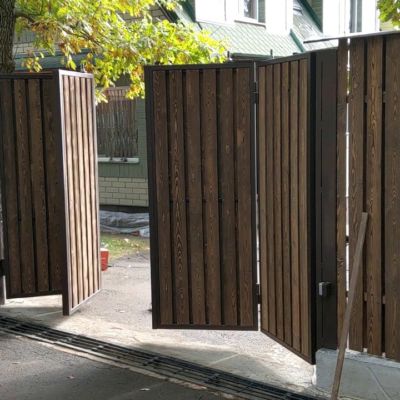 Купите и Закажите Ворота Гармошка: Лучшая Цена от 47787 руб, Установка под Ключ и Доставка в Домодедово и по Области